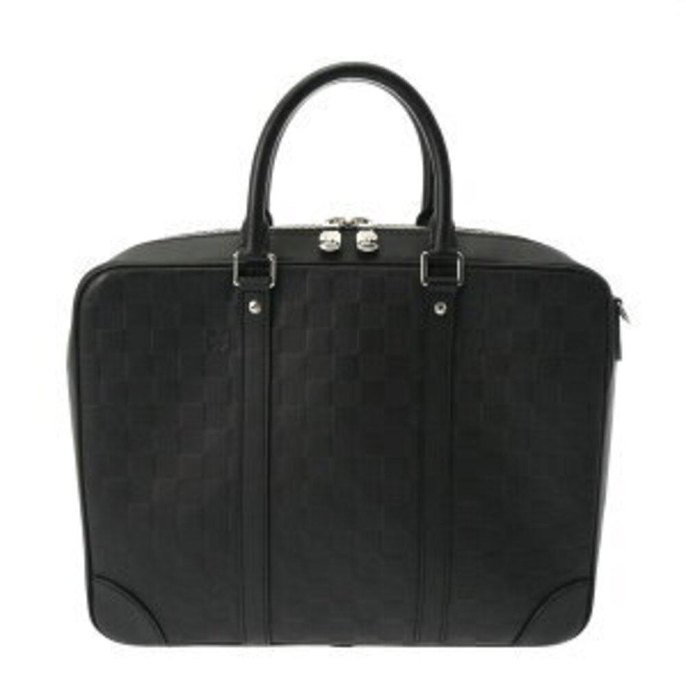 Saint Laurent Damier Infini Black LV Sirius Onyx Black Briefcase Bag